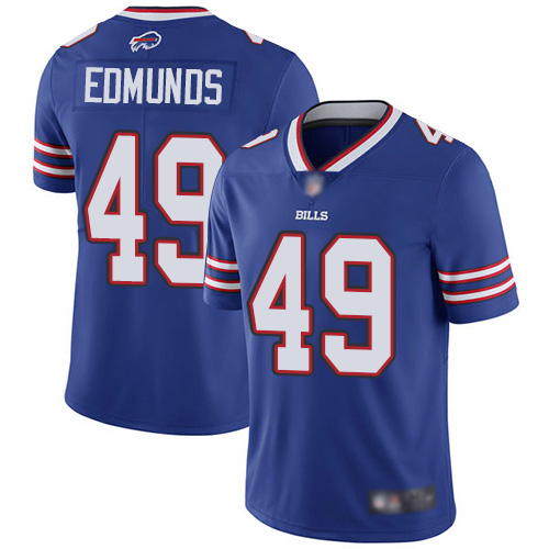 Men Buffalo Bills #49 Tremaine Edmunds Royal Blue Team Color Vapor Untouchable Limited Player NFL Jersey->buffalo bills->NFL Jersey